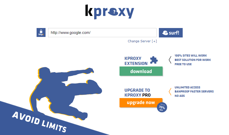 무료 VPN 프록시 우회 사이트 TOP10 Kproxy