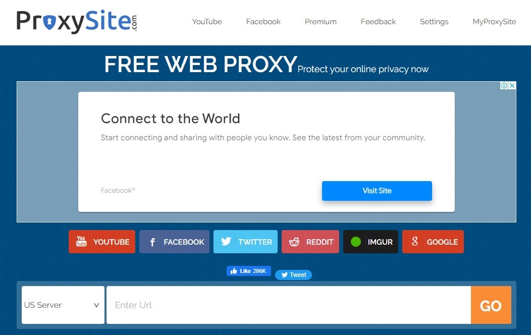 사이트 우회 ProxySite